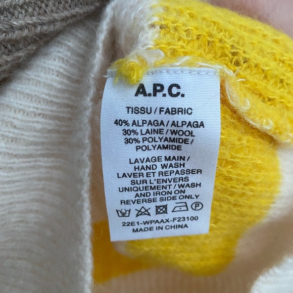 APC sweater size L - Picture 3 of 4